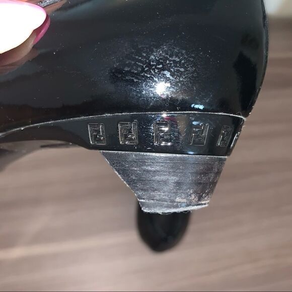Fendi buckle shoes patent leather - Picture 7 of 12